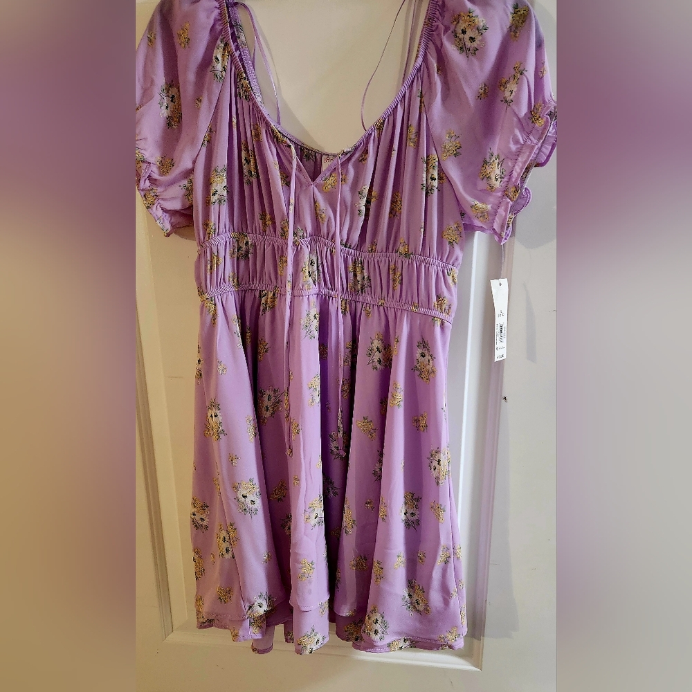 Purple summer dress never worn